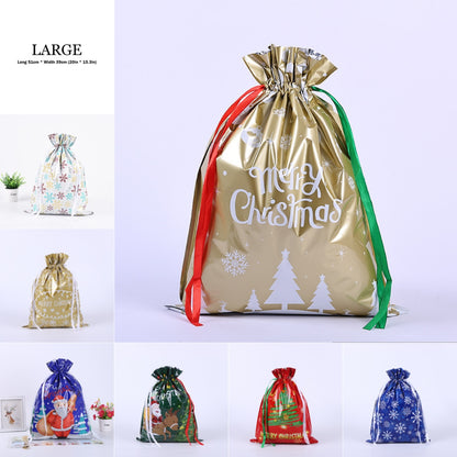 🎁Drawstring Christmas Gift Bag